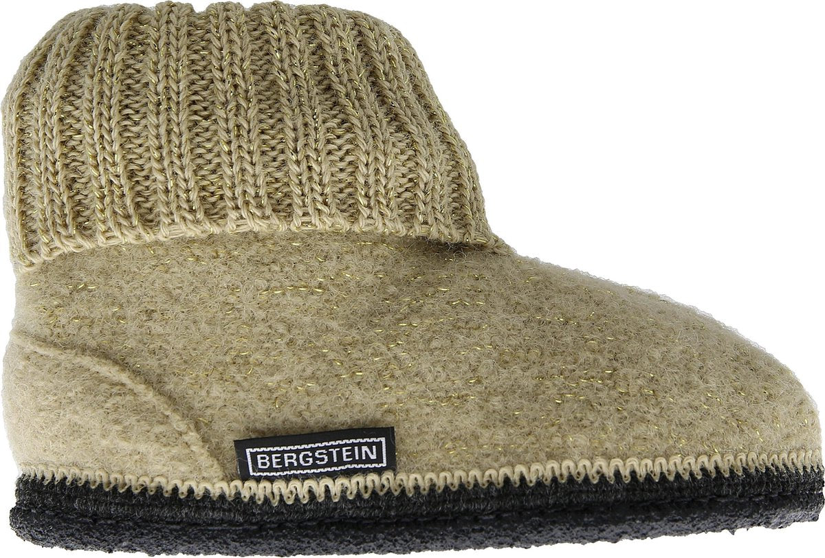 Bergstein Cozy Glam Sloffen - Gold - Maat 40