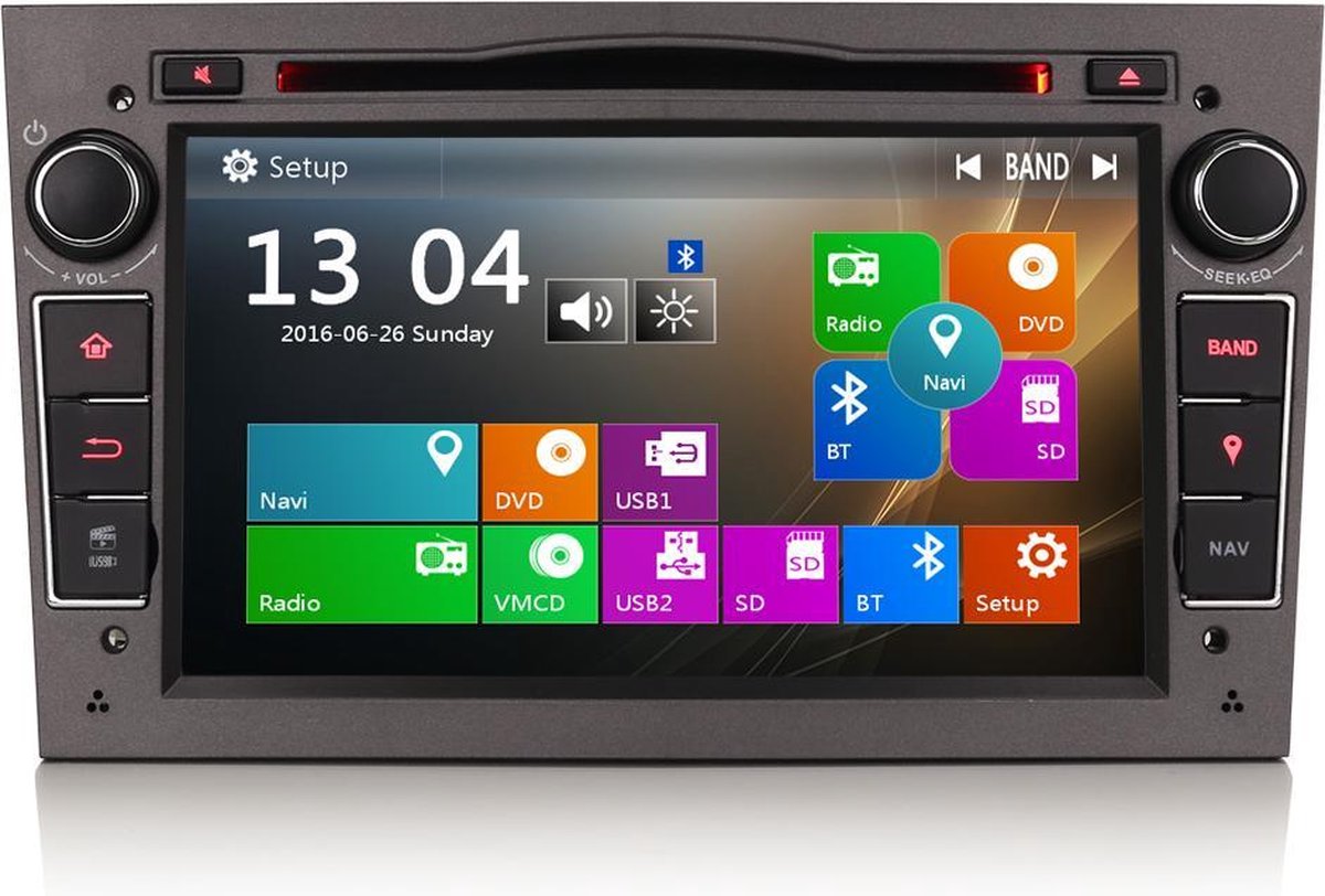 Opel Autoradio Navigatie - Aux - Bluetooth - CD/DVD speler – Opel Astra H - Opel Corsa C D