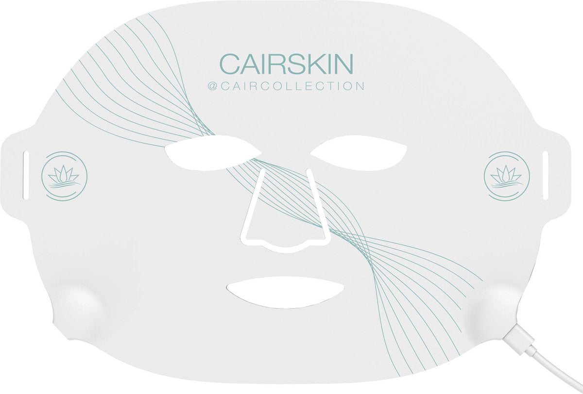 CAIRSKIN NEW LED & Infrared Re-Light Mask - Light Therapy Long Term Skin Improvement - Stimulates Collagen & Elastin - Radiant & Youthful Skin - LED Lichttherapie