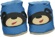 Starchild babyslofjes bear navy Maat: S (11 cm)