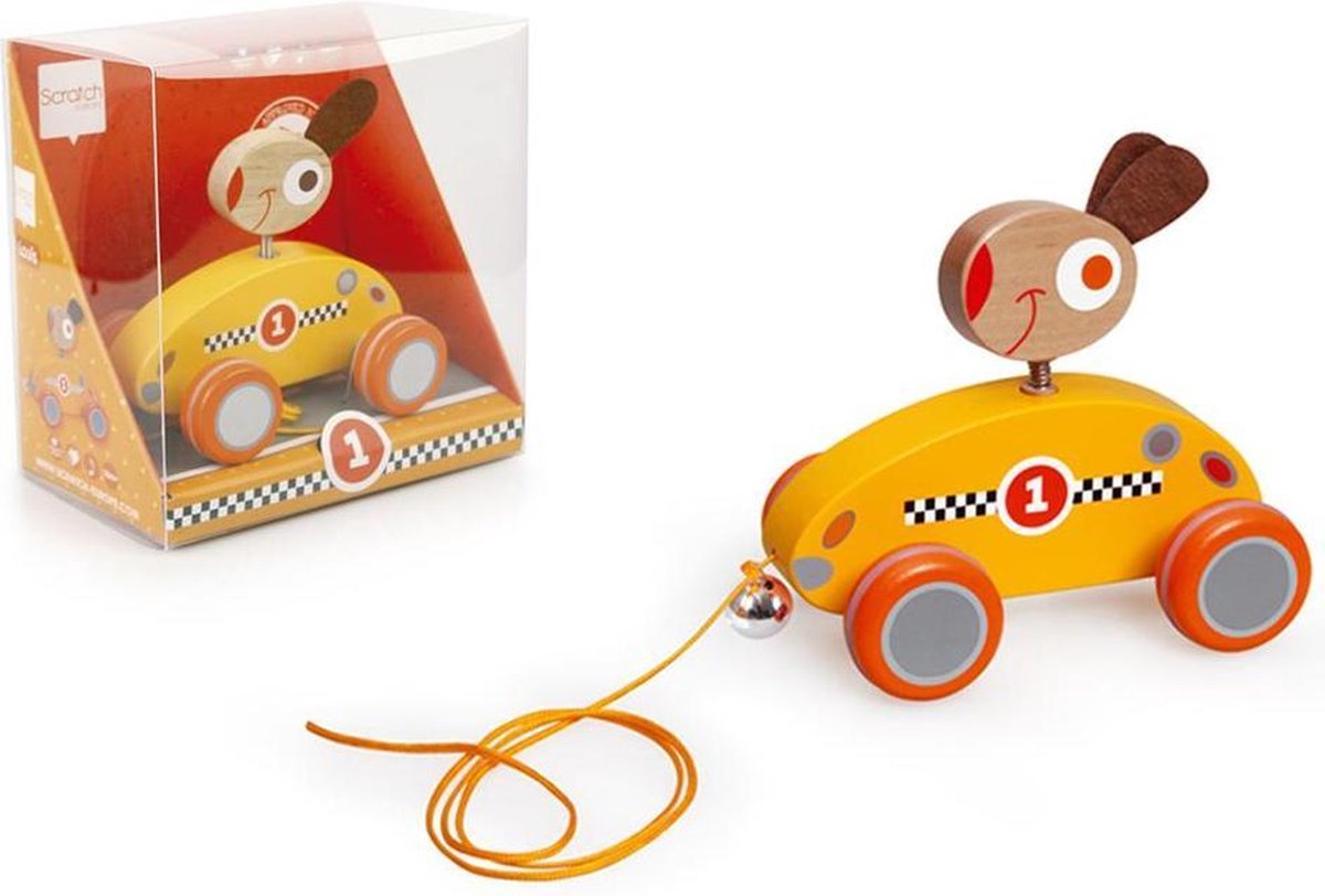 Scratch Trekfiguur Konijn Louis