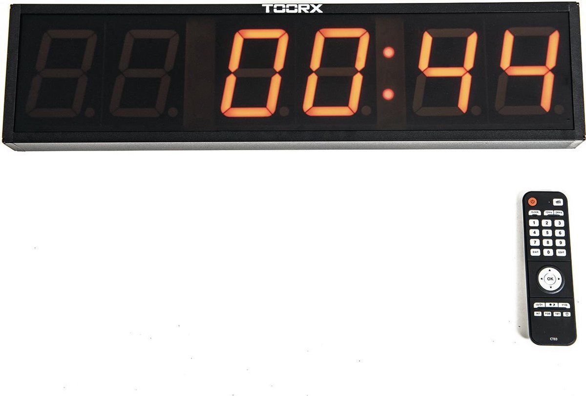 Toorx Interval Tabata Fitness Timer - met afstandsbediening