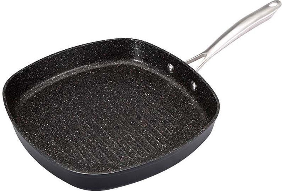 Bergner Infinity Chefs Grillpan - 28x28cm - inductie