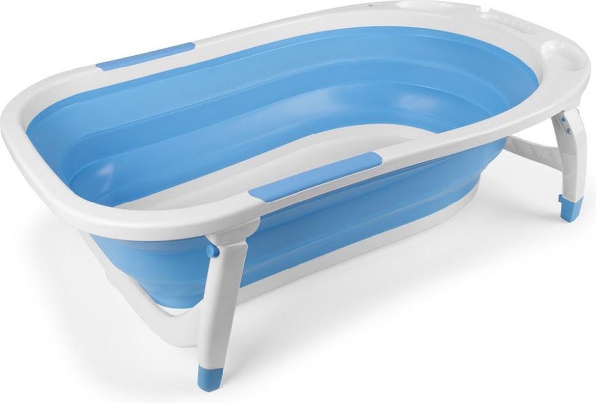 Interbaby Babybad Opvouwbaar 86 X 48 X 23 Cm Blauw