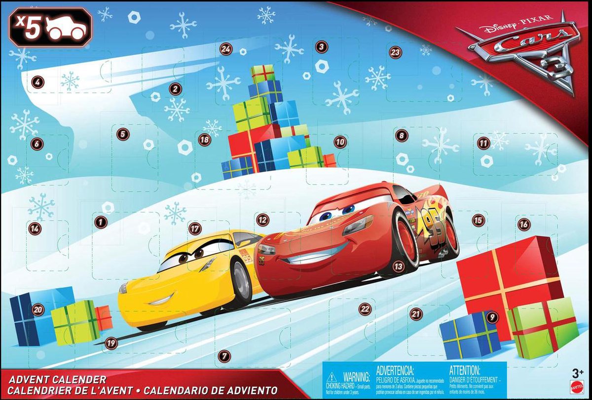 Cars 3 Adventskalender