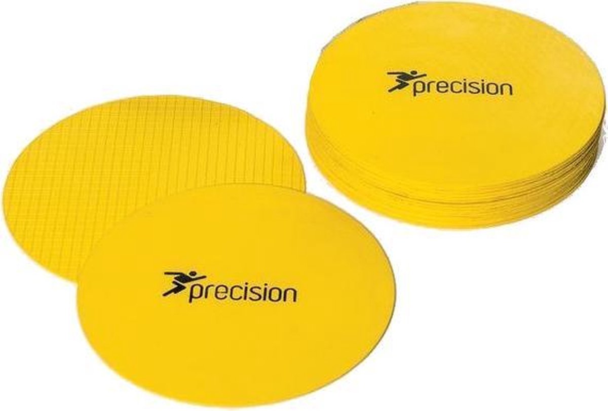 Precision Veldmarkering 29 X 25 Large Rubber Geel 20 Stuks