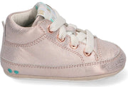 BunniesJR Zukke Zacht Meisjes Lage Schoenen - Maat 19 - Roze - Babyschoentjes - Baby Bunnies - Leer - Veters - Babysneakers
