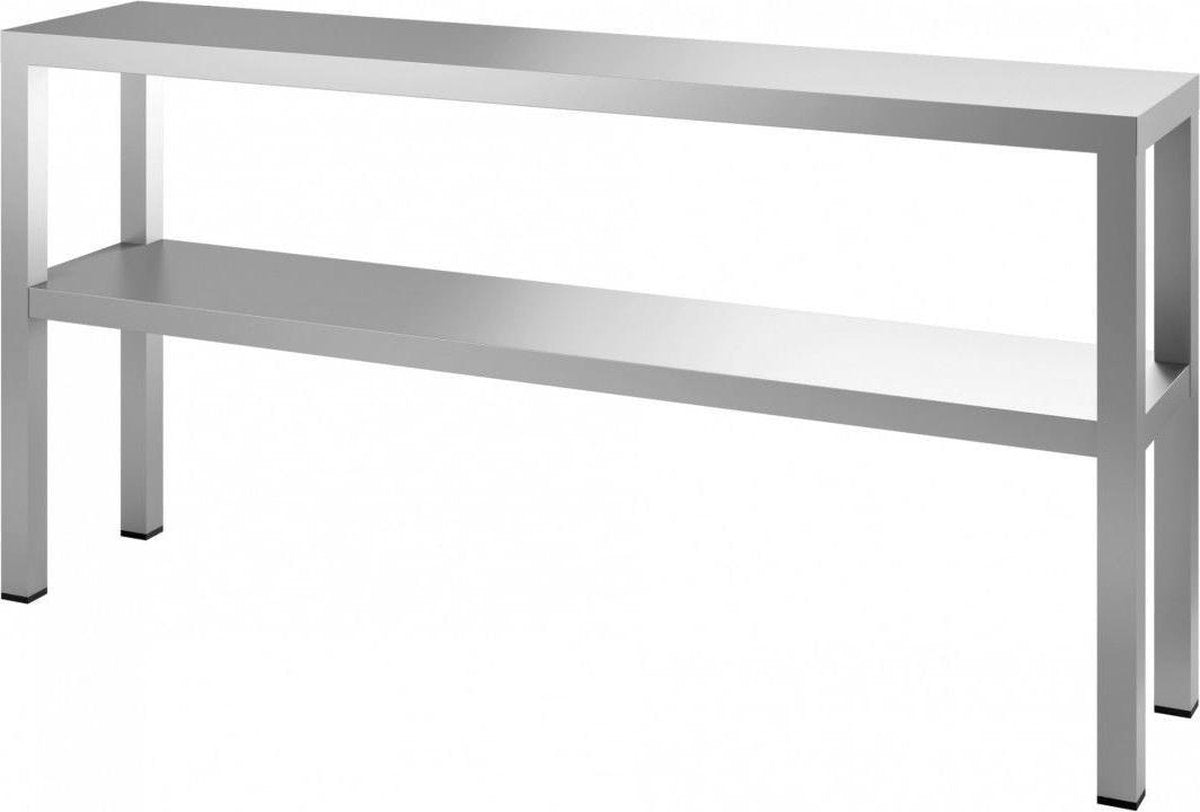 Professionele Verwarmde etagere | 2 Niveaus | 180x30cm | Combisteel | 7452.0330 | Horeca