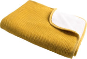 Briljant Baby Pique Winter Ledikantdeken - 100x150 cm - Oker