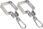 SwingKing Schommelhaken Vierkant Verzinkt 90x90mm (2 stuks)