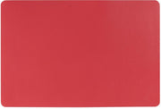 Atmosphera Placemat set van 4 - Rood - Lederlook - 45 x 30 cm - Onderleggers