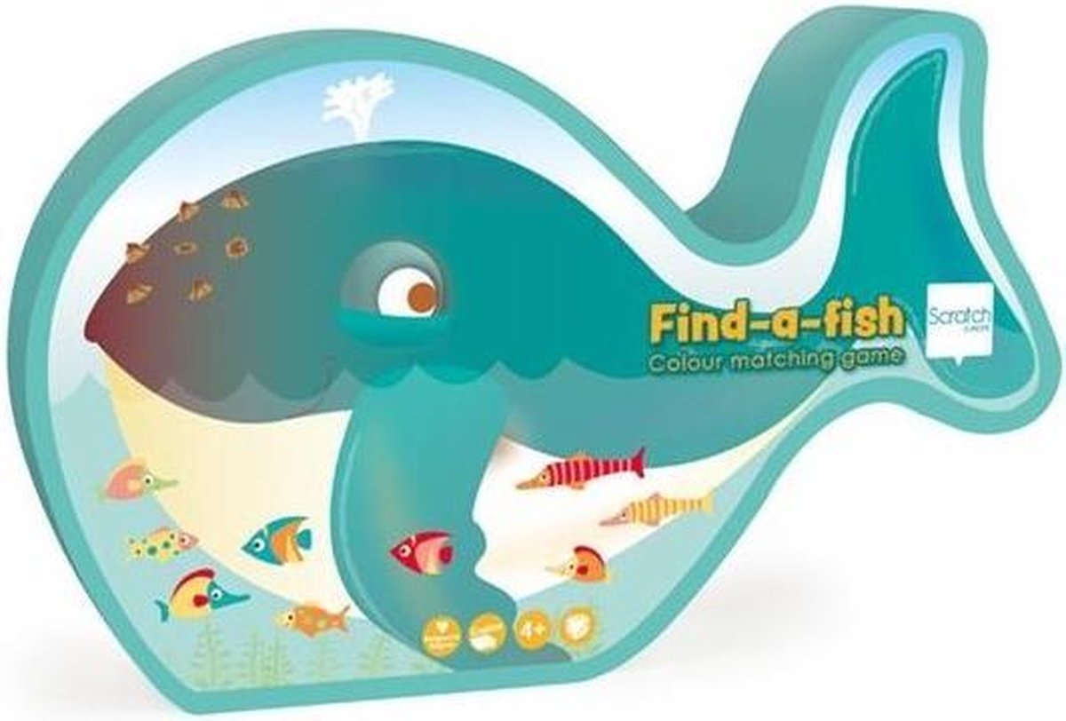 Kleurenspel Find-a-fish | Scratch