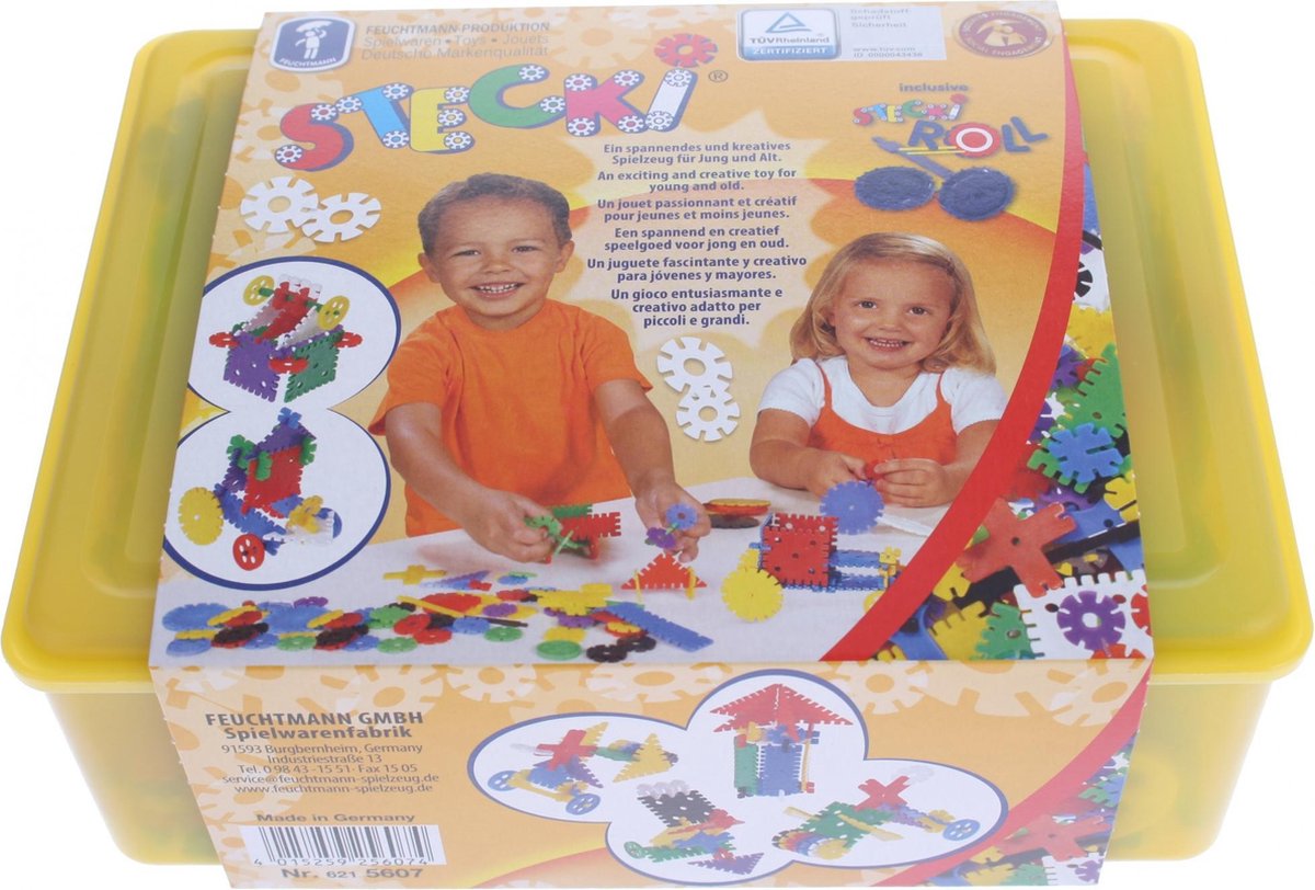 Stecki Constructiespeelgoed One For Two - Box Maxi