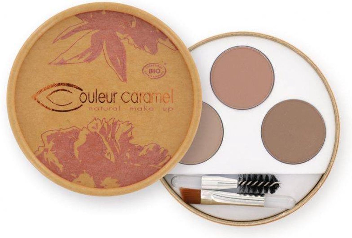 Couleur Caramel Natuurlijke Wenkbrauwpoeder Kit - Blond