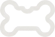 Hondenkeldertje - Dierenpenning | Silencer - Bone - Large | 39x26mm | tweezijdig graveren | inclusief verzendkosten | Past op Classic en Hi-Line