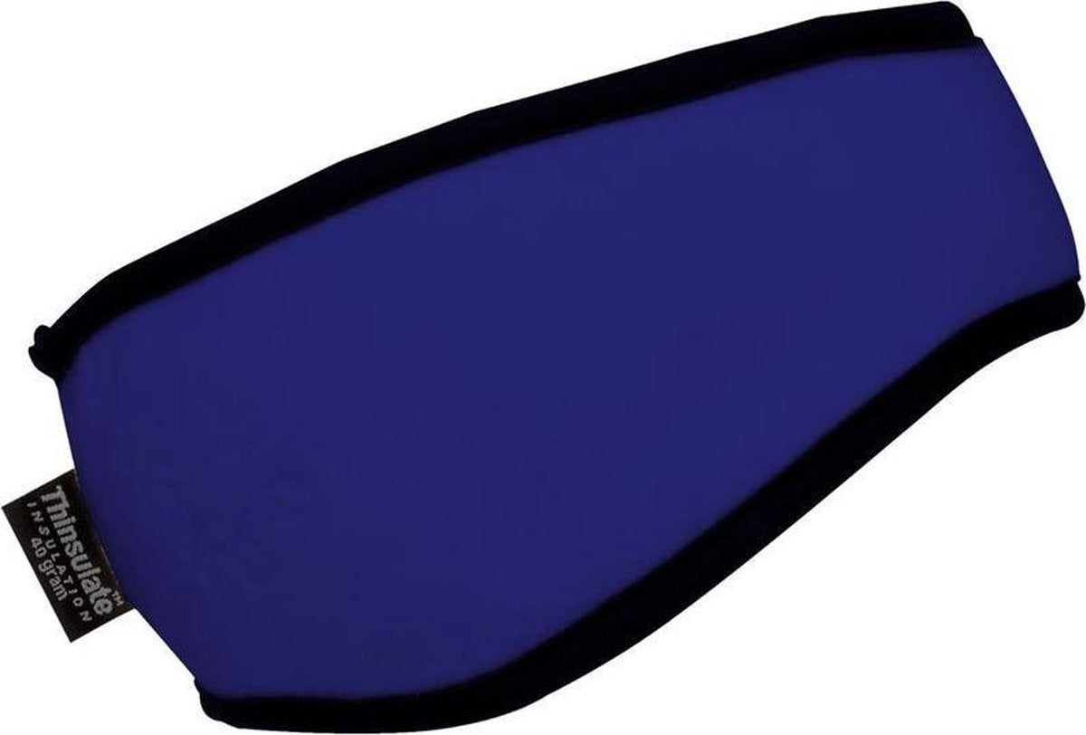 Hoofdband Fleece - Oorwarmer Muts - Sporthoofdband Haarband - Hardlopen Fietsen Wintersport - Unisex - Blauw