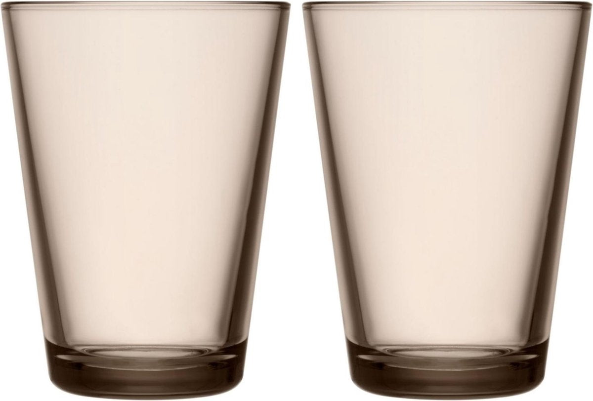 Iittala Glazen Kartio Linen 40cl - 2 Stuks