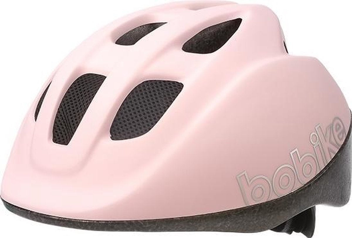 Kinder helm s 52-56cm bobike go roze cotton candy pink