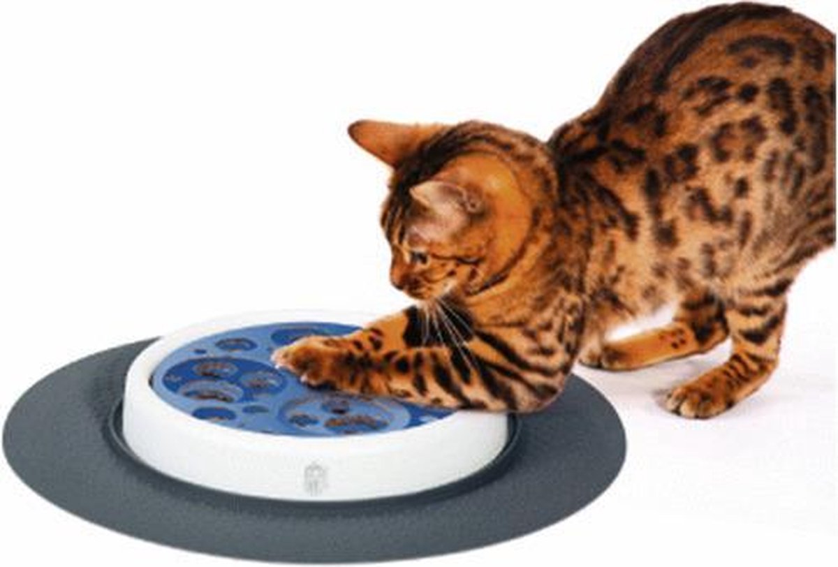 Cat it Design senses krab pad Scratch  - Wit/Blauw - 24cm
