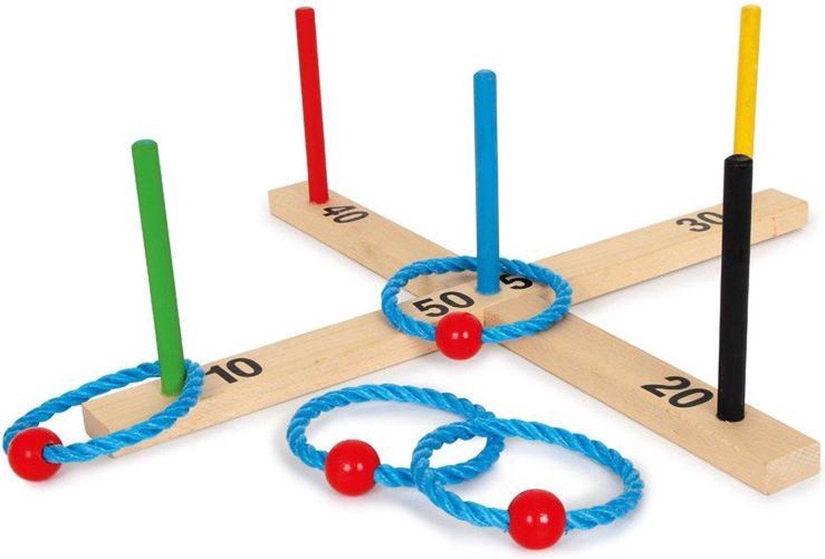 Ring Throwing Game Coloured