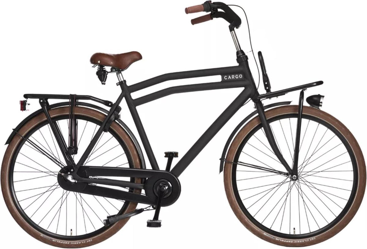 Avalon Cargo Transport - Fiets - Mannen - Zwart - 59 cm