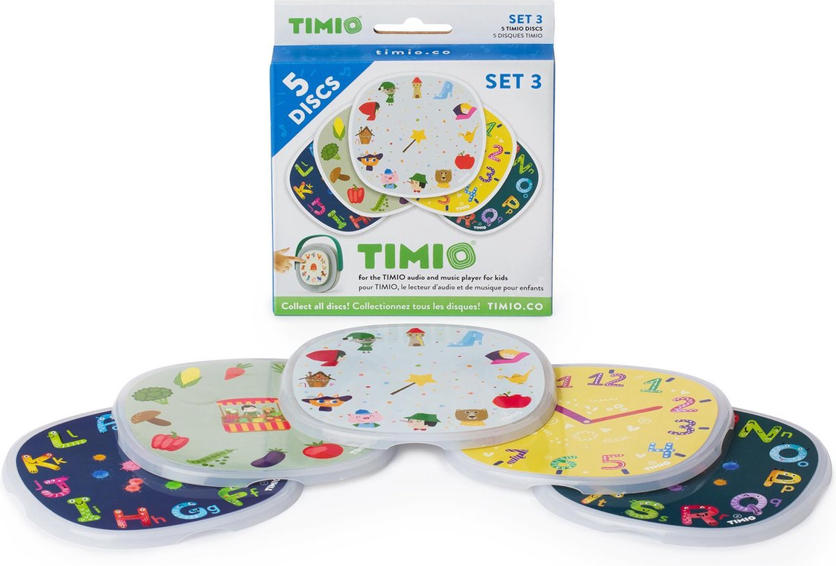 TIMIO Disk Set 3 - groenten