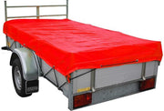 Afdeknet Fijnmazig 250x450cm Pe Rood