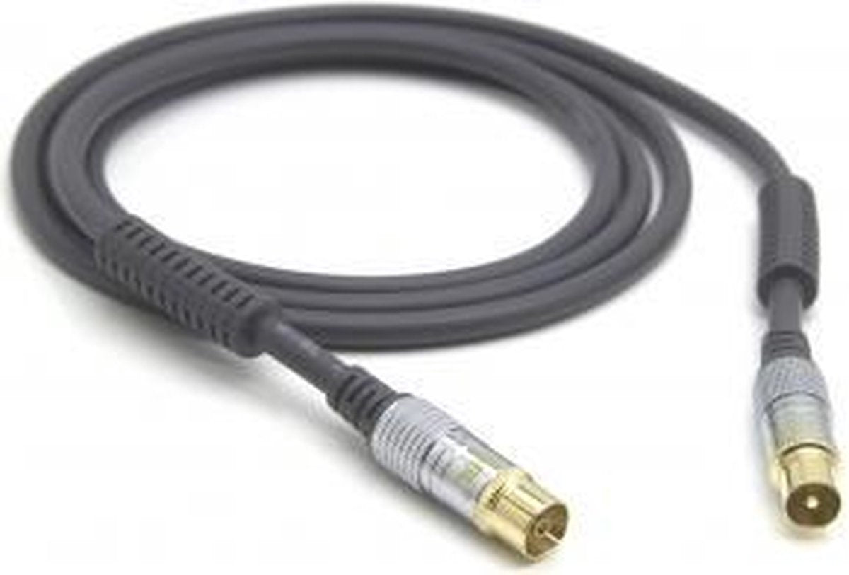 G&BL HESDMF100 coax-kabel IEC 10 m Grijs