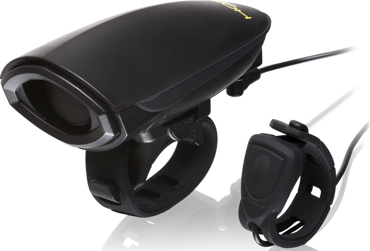 Hornit dB140 - Fietsbel - Luidste Fietstoeter ter wereld - Zwart
