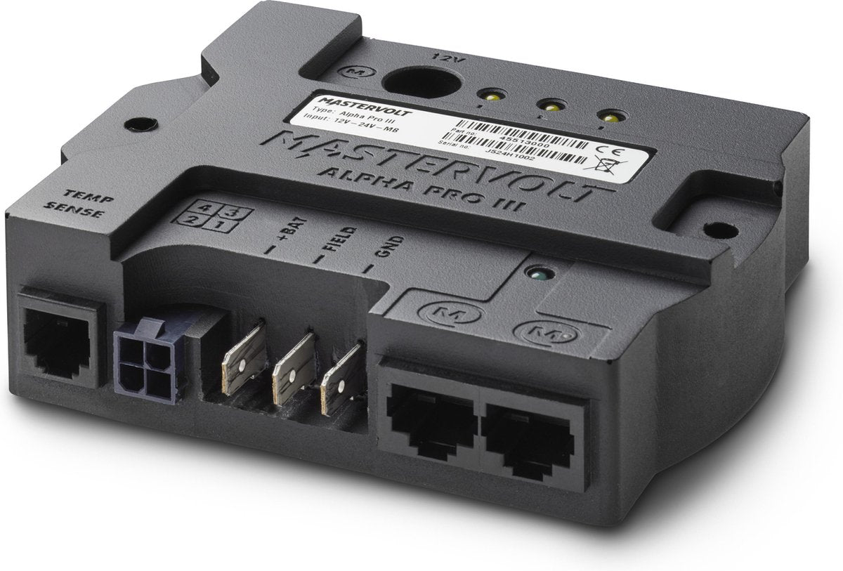Mastervolt Alpha Pro III 3-traps Laadregelaar voor Dynamo