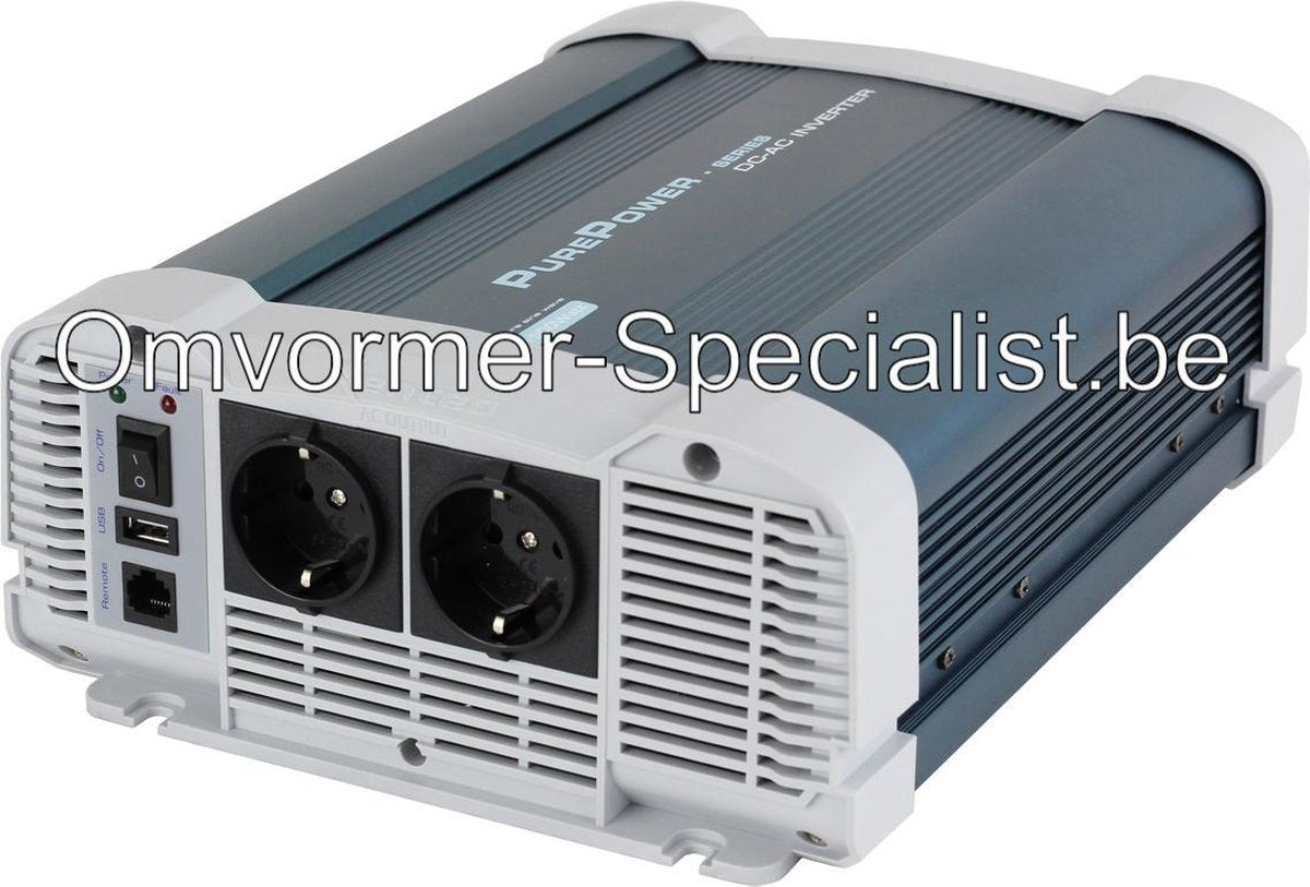 Omvormer Zuivere Sinus 1500W - 24V