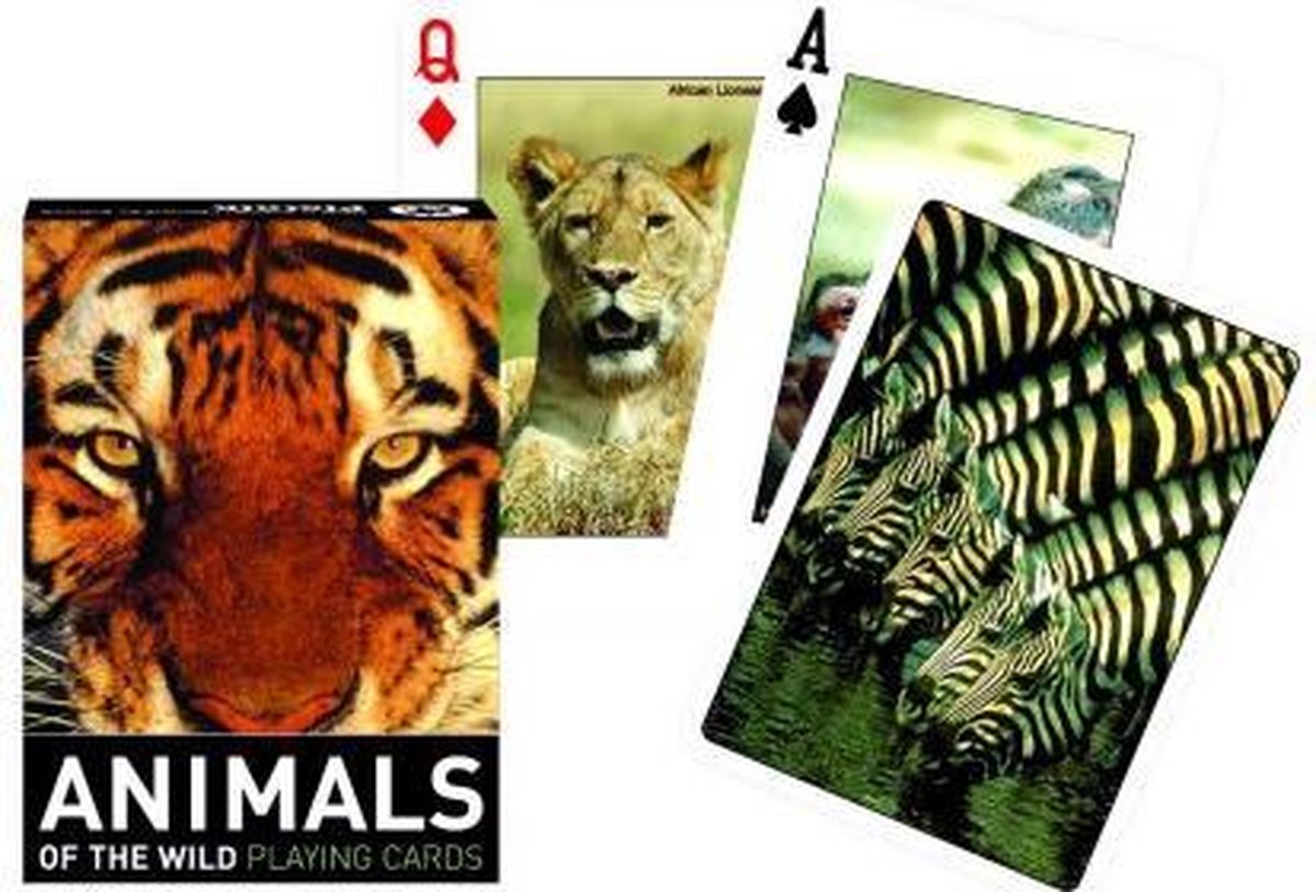 Animals of the Wild Speelkaarten - Single Deck