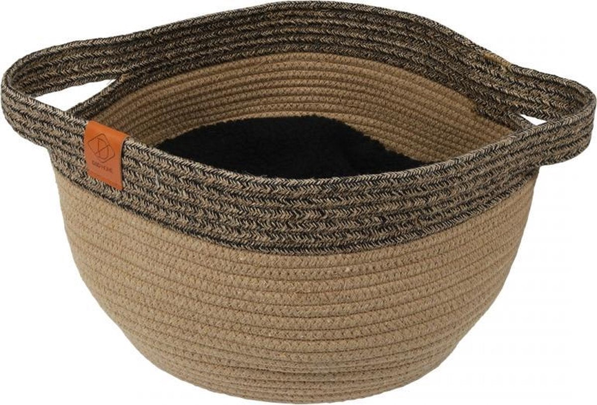D&D Tod kattenmand Bruin 35x35x22cm