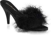Fabulicious Muiltjes met hak -41 Shoes- AMOUR-03 US 11 Zwart