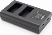 ChiliPower Fuji NP-W126 / NP-W126S dubbellader voor 2 camera accu's (tegelijk)