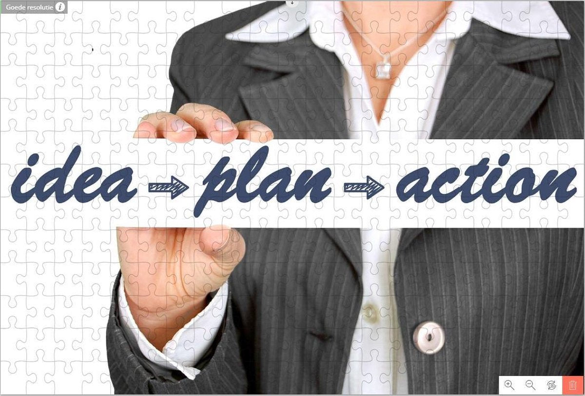 Business Idee - Planning - Puzzel 252 Stukjes