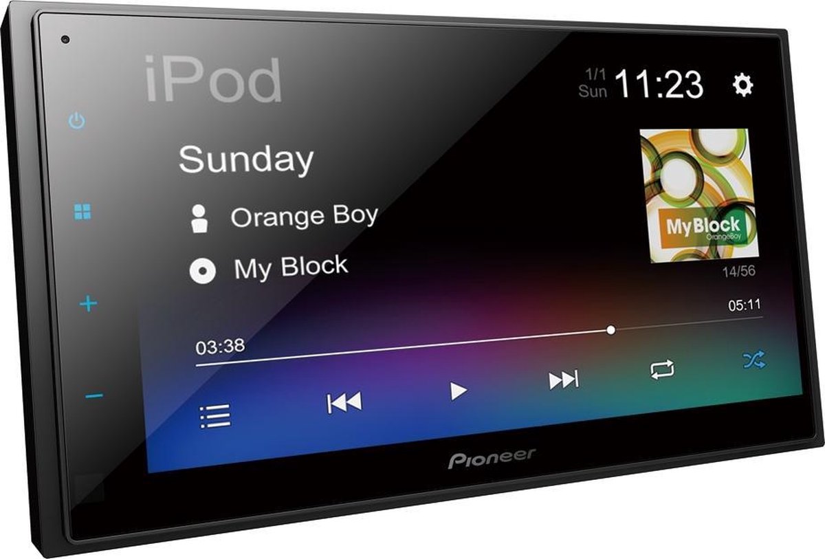 Pioneer DMH-A340DAB Multimedia Autoradio met o.a. DAB+ (2-DIN)