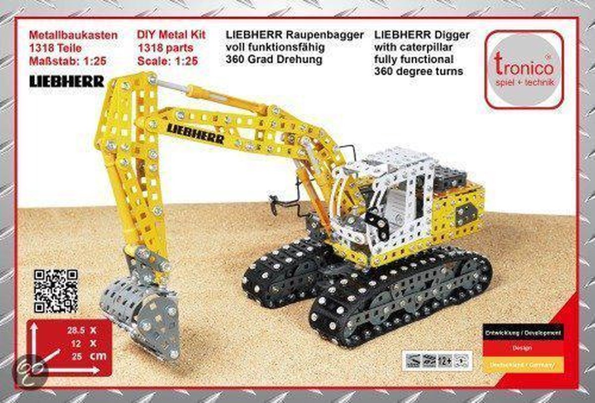 Tronico Liefbherr Graafmachine - Bouwpakket
