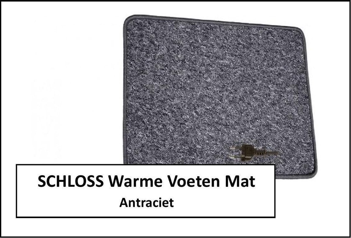 Elektrische verwarmde mat om voeten te verwarmen 40x60 cm  45W-60w