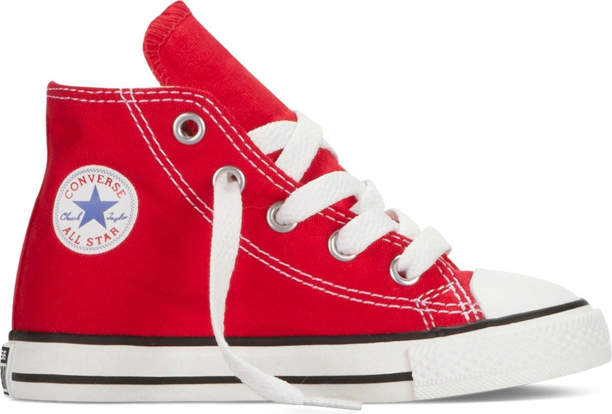 Converse Meisjes Hoge sneakers Chuck Taylor A.s Hi Kids - Rood - Maat 23