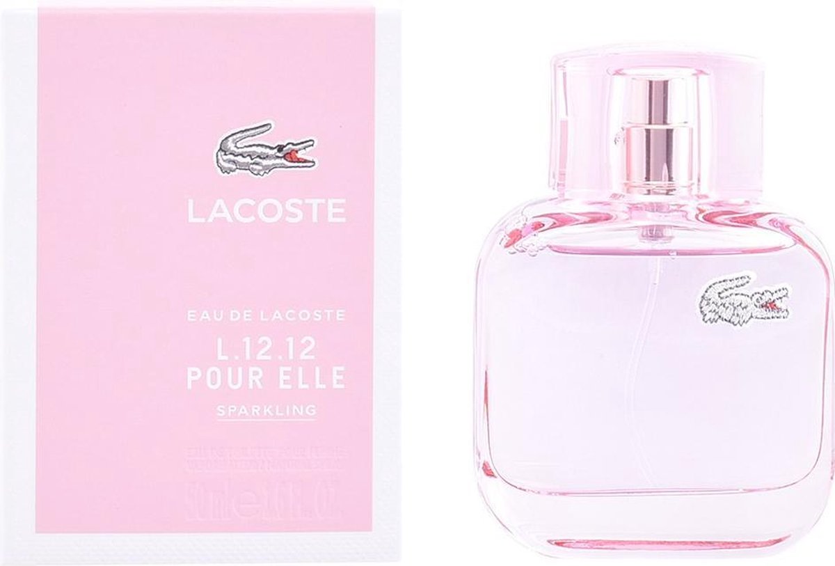 MULTI BUNDEL 2 stuks EAU DE LACOSTE L.12.12 POUR ELLE SPARKLING Eau de Toilette Spray 50 ml