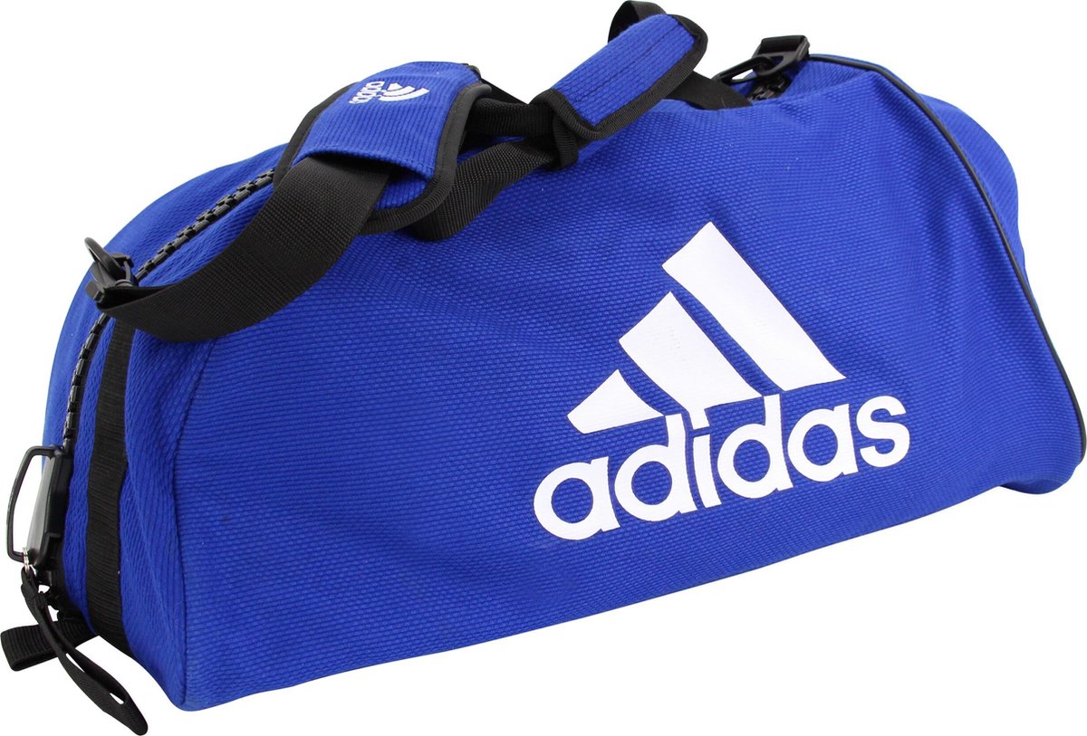 Adidas judotas van judopakken-stof | blauw-wit | maat M en L - Product Kleur: Blauw wit / Product Maat: L