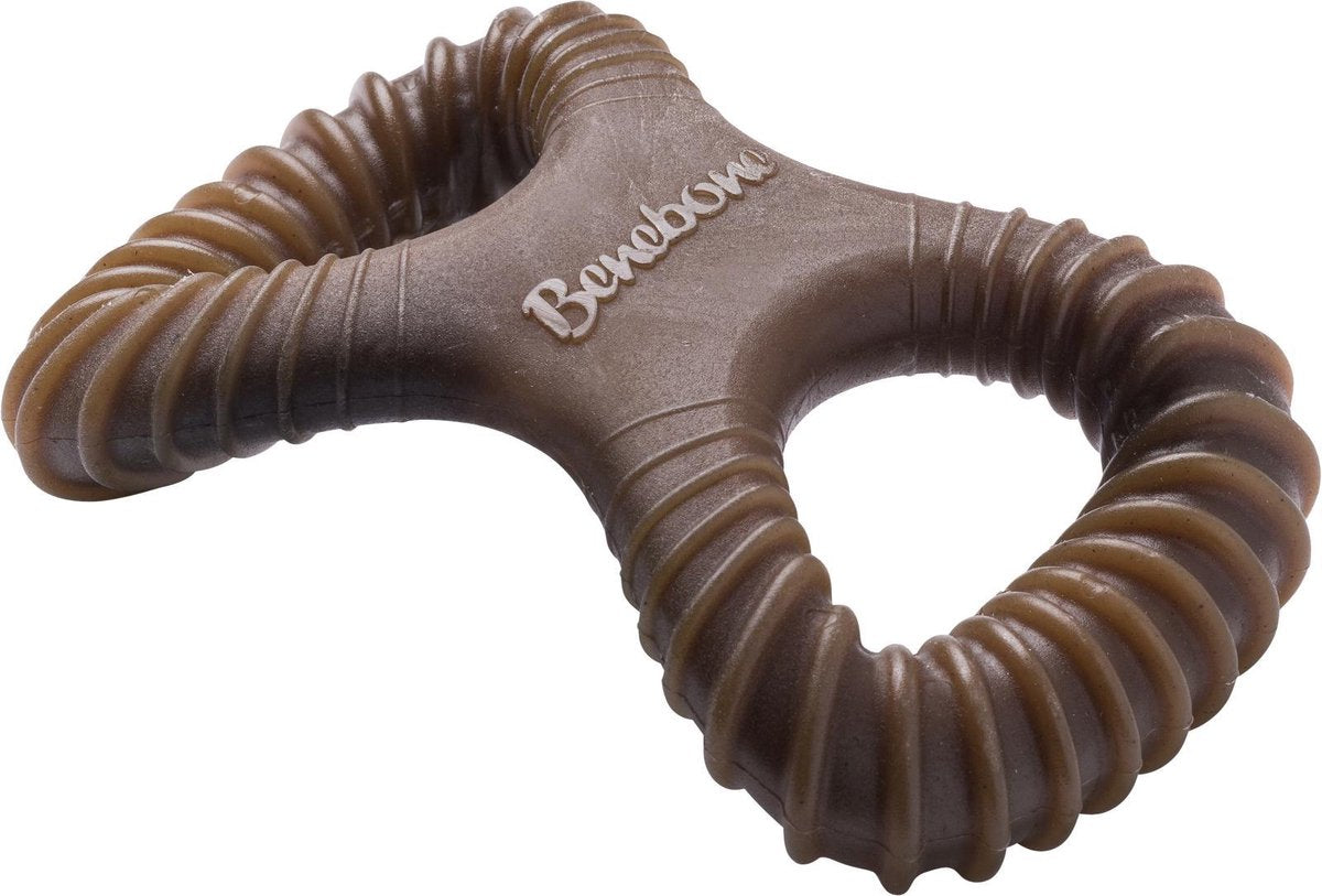 Jack and Vanilla Benebone DENTAL CHEW voor harde bijters tot 14 kgPeanut Butter-Small 9 x 14 cm