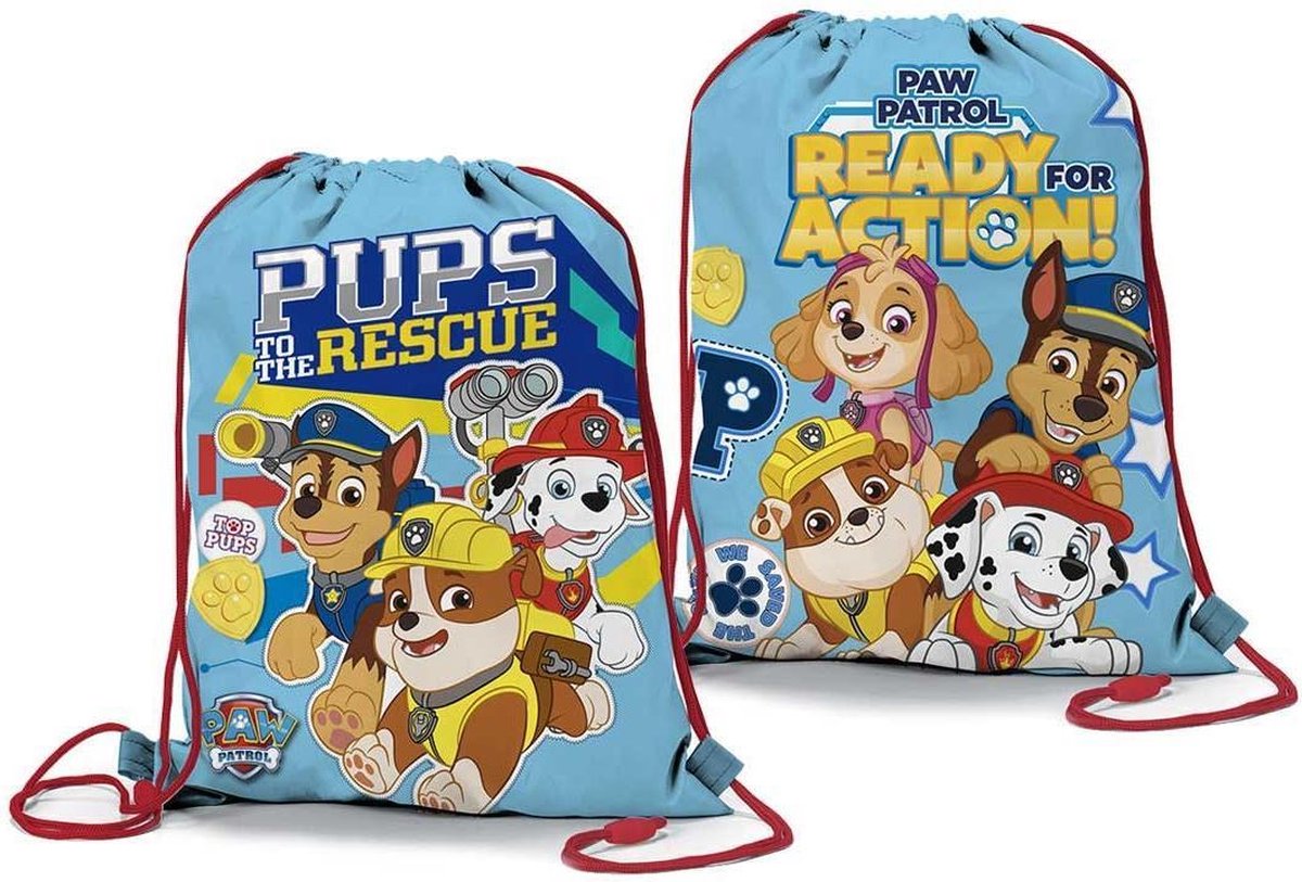 gym/zwem tas Paw Patrol (31cmx39cm)