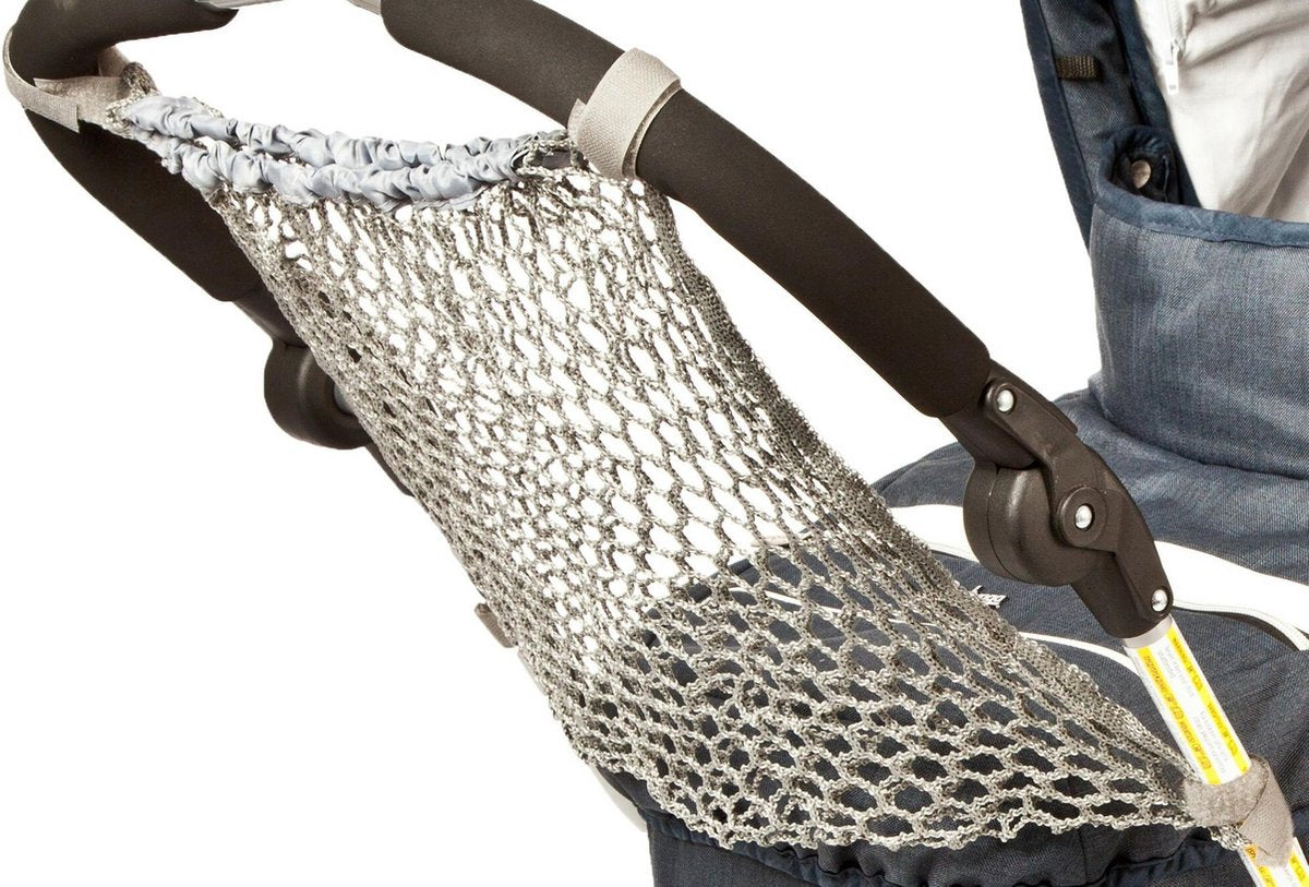 Altabebe - Boodschappentas voor kinderwagens en buggy's - Grijs - maat Onesize