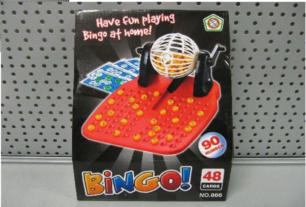 BINGO SPEL COMPLEET MET 48 KAARTEN