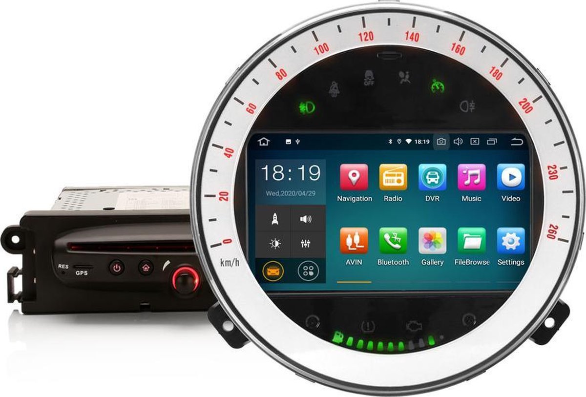 Mini Cooper Autoradio | 2006 t/m 2013 | EU Navigatie | Android 10
