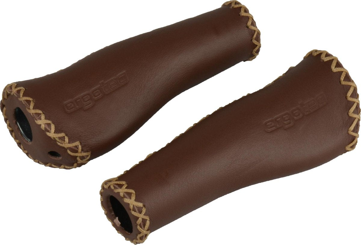 Ergotec Handvat monaco als-09/2 135 / 135 mm leer bruin