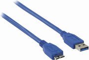 USB 3.0-Kabel | A Male - Micro-B Male | 2