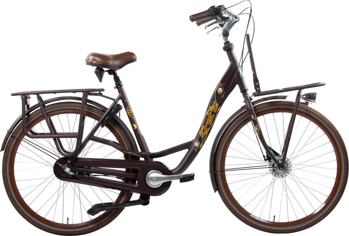 Static LIV damesfiets 28 inch Bruin 3 Versnlling